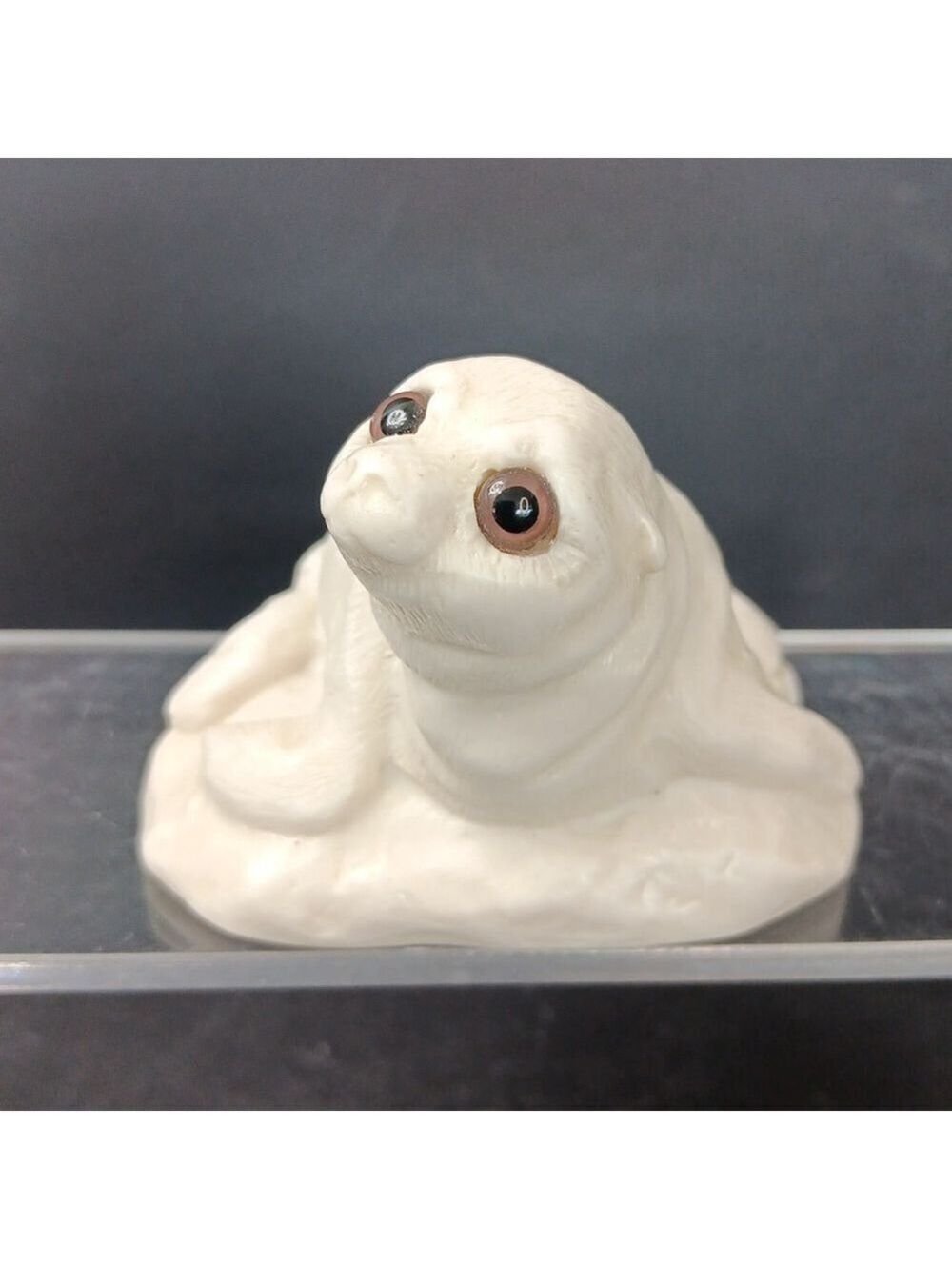 Aarktic Sculptures Seal Hand Made Native American Figurine Made In CANADA